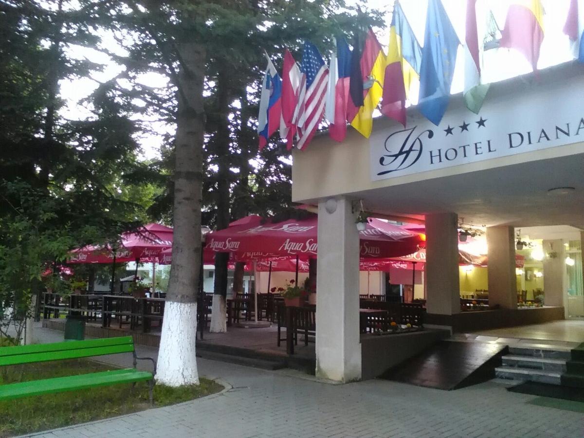 Hotel Diana Geoagiu Băi エクステリア 写真